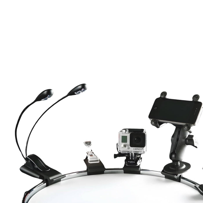 DCA Drum Accessories Drumclip Accessory Adaptor (Device Mount For Drums) TourStock