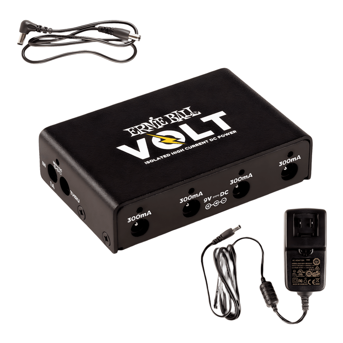 Ernie Ball Power Supplies Ernie Ball VOLT Guitar Pedal 9V Power Supply TourStock