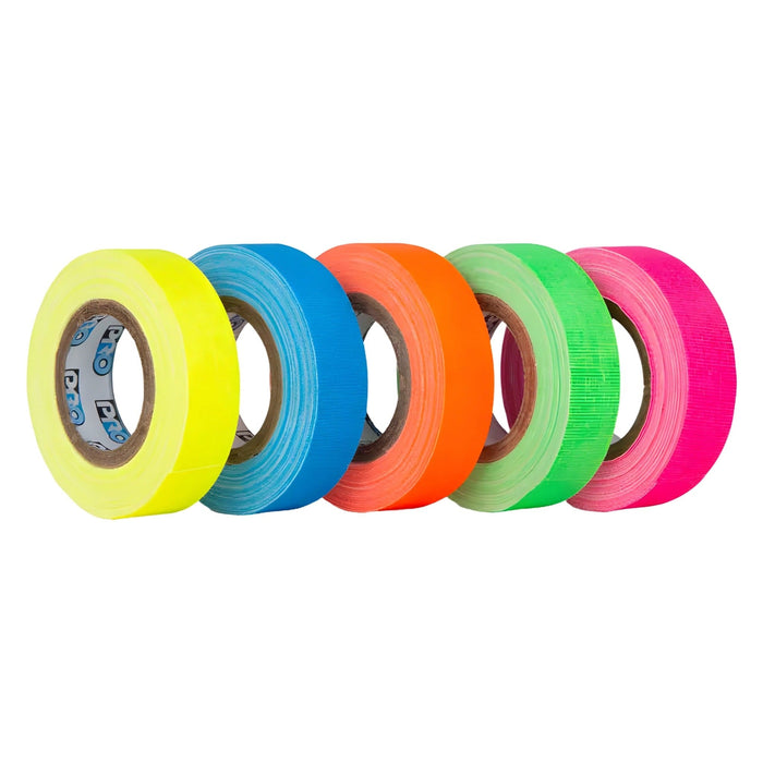 ProGaff Fluorescent Gaffer Tape Pro Gaff® Fluorescent Spike Tape MiniMix (5 rolls) (12mm x 5.4m) TourStock