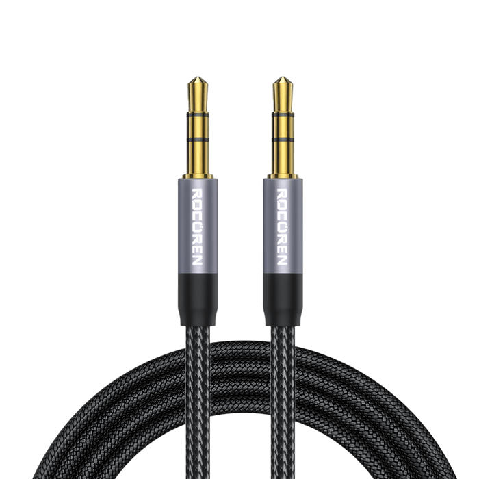Rocoren 3.5mm Jack Cables Rocoren Braided 3.5mm Aux Cable (1m) TourStock