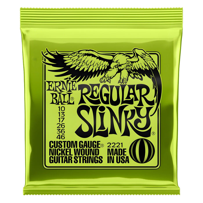 TourStock Electric Guitar Strings Ernie Ball Regular Slinky Guitar Strings (10-46) TourStock