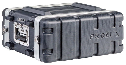 Proel FORCE FOABSR4UM 4U rack case, closed, side view