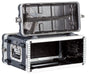 Proel FOABSR4UM with a lid open, showing the zipped mesh pocket and rack rails