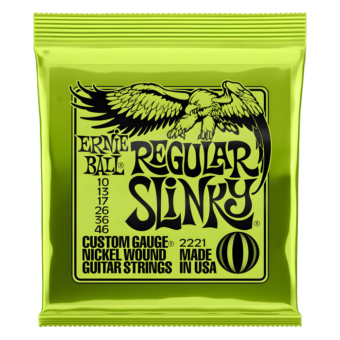 Ernie Ball Regular Slinky Guitar Strings (10-46)