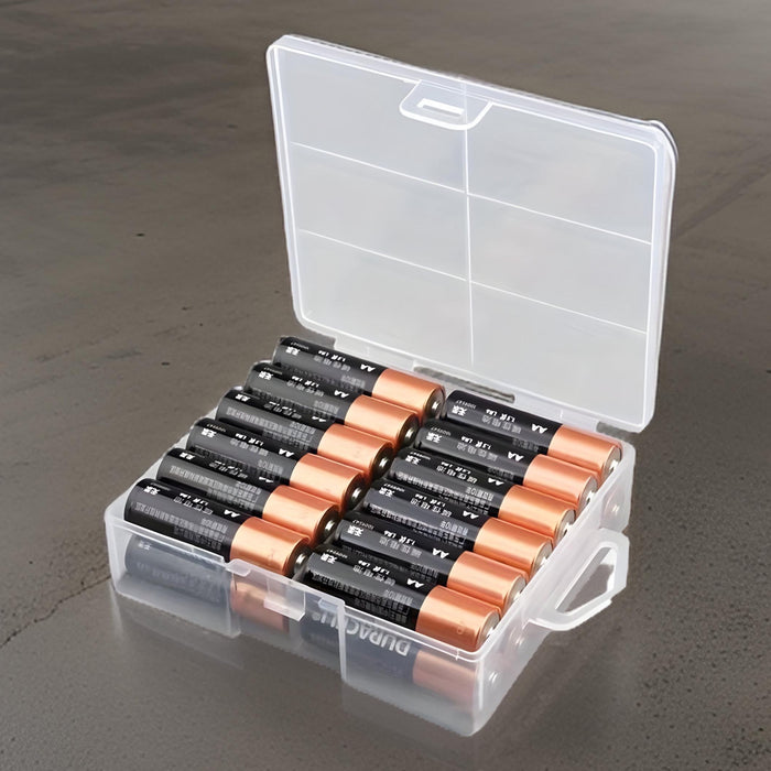 Battery Organiser Case (24 x AA / 24 x AAA)