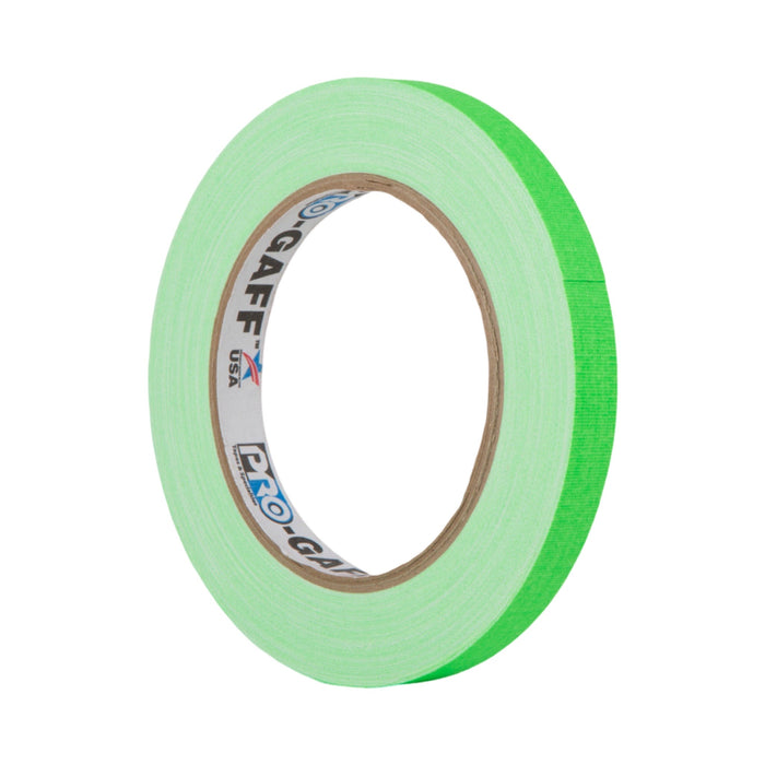 Pro-Gaff® Green Fluorescent Spike Tape 12mm