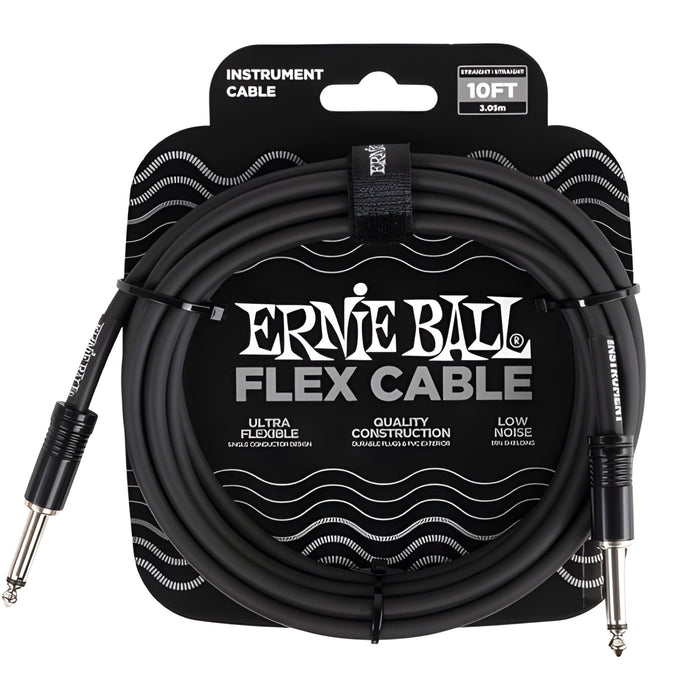 Ernie Ball Flex Guitar/Instrument Cable (10ft/3m)