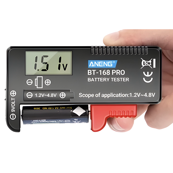 ANENG BT-168 Battery Tester (AA, AAA, 9V, C, D)