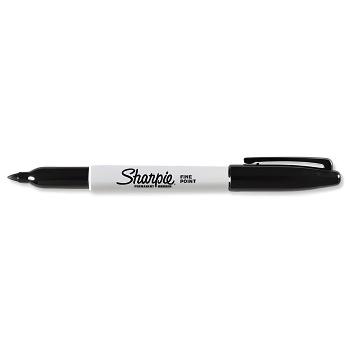 Sharpie Permanent Marker (Fine) - Black