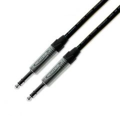 Van Damme 5m stereo jack cable with Neutrik NP3X 6.35mm TRS plugs at both ends