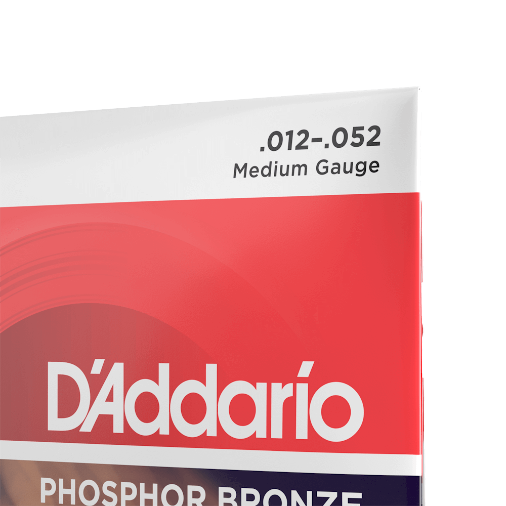 D'Addario EJ39 12-string acoustic strings, third packet view