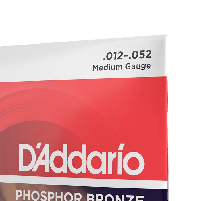 D'Addario EJ39 12-string acoustic strings, third packet view