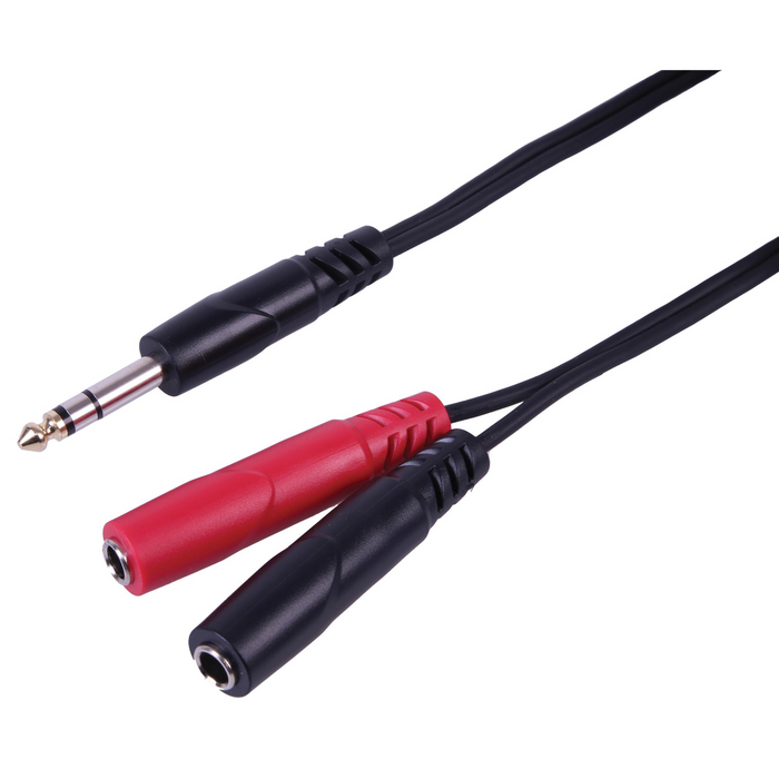 Pulse Stereo Jack > 2 x Mono Jack Sockets (SPDS Trigger Cables)