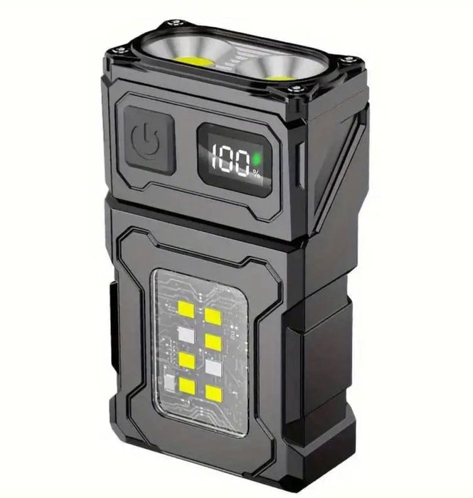 TourStock Accessories Ultra Bright Mini LED Flashlight | Rechargeable & Magnetic Torch TourStock