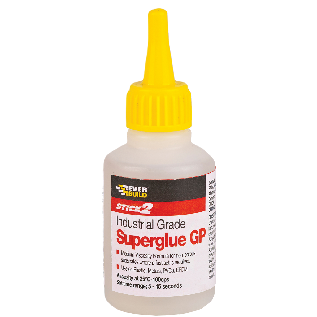 EVERBUILD STICK2 Industrial Grade Superglue GP 20g bottle