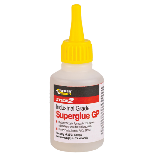 EVERBUILD STICK2 Industrial Grade Superglue GP 20g bottle